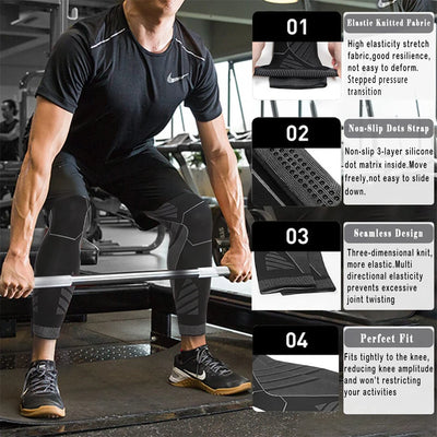 Maintien de compression pour Genoux et Jambes